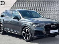 Grey Used 2021 Audi Q7 Black Edition SUV | £37,811 (Fair price)