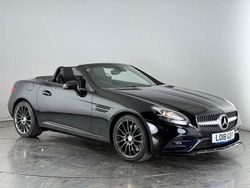 Black Used 2018 Mercedes SLC200 AMG line Cabriolet | £18,150 (Good price)