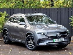 Mountain grey metallic Used 2021 Mercedes EQA350 AMG line SUV | £24,498 (A bit pricey)