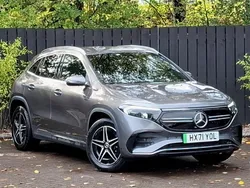 Mountain grey metallic Used 2021 Mercedes EQA350 AMG line SUV | £24,498 (A bit pricey)