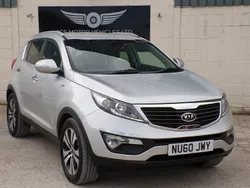 Silver Used 2010 Kia Sportage 2 SUV | £4,999 (A bit pricey)