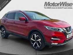 Red Used 2019 Nissan Qashqai Tekna SUV | £11,995 (Good price)