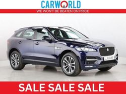 Blue Used 2019 Jaguar F-Pace R-Sport SUV | £20,980 (Fair price)