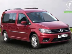 Red Used 2017 VW Caddy Maxi Life Life MPV | £18,799 (Expensive)