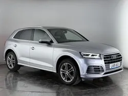 Silver Used 2019 Audi Q5 S-Line SUV | £18,950 (Fair price)