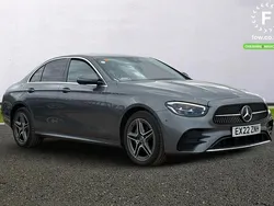 Grey Used 2022 Mercedes E300 AMG line Sedan | £28,699 (Good price)