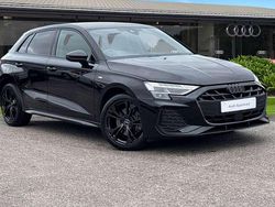 Black Used 2025 Audi A3 e-tron Black Edition Hatchback | £31,990 (Expensive)