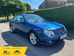 Blue Used 2004 Mercedes CLK200 Avantgarde Coupe | £1,985 (Good price)