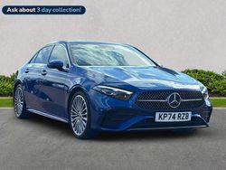 Blue Used 2024 Mercedes A200 AMG Line Premium Plus Sedan | £28,999 (Expensive)