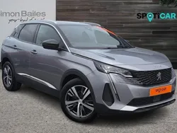 Cumulus grey Used 2023 Peugeot 3008 Allure+ SUV | £20,940 (Fair price)