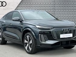 Grey Used 2025 Audi Q6 e-tron Sport SUV | £54,990 (Fair price)