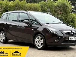 Used 2014 Vauxhall Zafira Tourer MPV | £3,990 (Fair price)