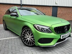 White Used 2014 Mercedes C250 AMG Line Premium Plus Estate | £10,495