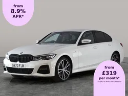 White Used 2020 BMW 330e M Sport Sedan | £21,568 (Fair price)