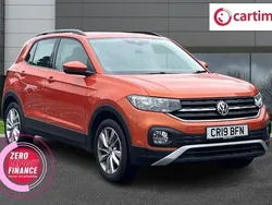 Orange Used 2019 VW T-Cross SE SUV | £14,195 (Fair price)