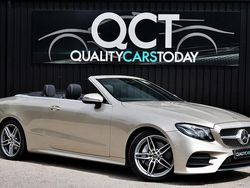 Silver Used 2017 Mercedes E220 AMG Line Premium Plus Cabriolet | £21,995 (Expensive)