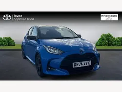 Blue Used 2024 Toyota Yaris Hybrid Edition Hatchback | £24,290 (Expensive)