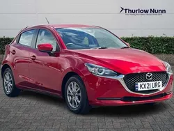 Red Used 2021 Mazda 2 Hatchback | £10,300 (Good price)