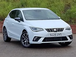 White New 2025 Seat Ibiza XCELLENCE Hatchback | £18,998 (Good price)