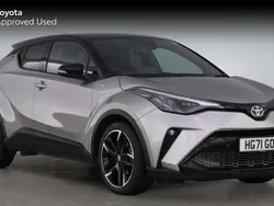 Silver Used 2021 Toyota C-HR Sport SUV | £20,000 (Fair price)