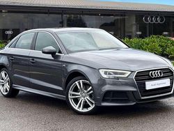 Grey Used 2018 Audi A3 S-Line Sedan | £15,990 (Good price)