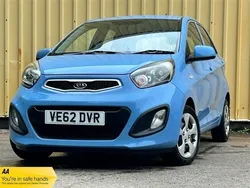 Blue Used 2012 Kia Picanto Air Hatchback | £2,990 (Fair price)