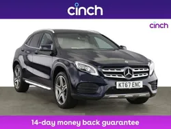 Blue Used 2018 Mercedes GLA220 AMG line SUV | £17,449 (Fair price)