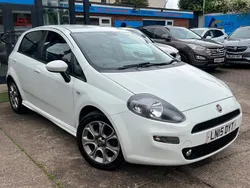 White Used 2015 Fiat Punto Hatchback | £3,480 (Fair price)