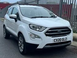 White Used 2020 Ford Ecosport Titanium SUV | £11,500 (Fair price)