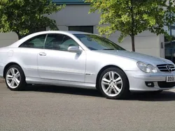 Silver Used 2006 Mercedes CLK220 Avantgarde Coupe | £1,795 (Fair price)