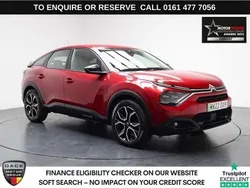 Red Used 2022 Citroën e-C4 Hatchback | £11,740 (Fair price)