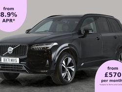 Black Used 2021 Volvo XC90 R-Design SUV | £33,671 (Good price)