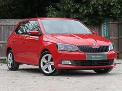 Corrida red Used 2016 Skoda Fabia SE L Hatchback | £7,695 (Fair price)