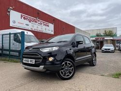 Black Used 2016 Ford Ecosport Titanium SUV | £7,450 (Fair price)
