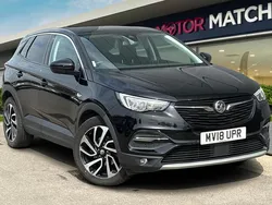 Black Used 2018 Vauxhall Grandland X Elite SUV | £9,490 (A bit pricey)