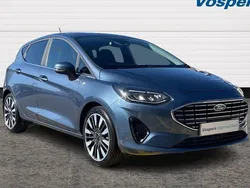 Blue Used 2022 Ford Fiesta Titanium Hatchback | £17,889 (Expensive)