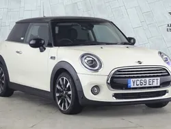 White Used 2019 Mini Cooper Exclusive Hatchback | £16,790 (Fair price)