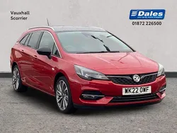 Hot red Used 2022 Vauxhall Astra Edition Estate | £13,500 (A bit pricey)