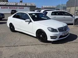White Used 2013 Mercedes C220 AMG Sedan | £6,995 (Fair price)
