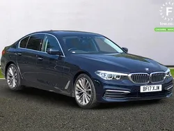 Blue Used 2017 BMW 520 Sport Line Sedan | £15,099 (Good price)