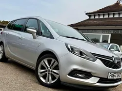 Silver Used 2017 Vauxhall Zafira Tourer SRi MPV | £6,844 (Fair price)