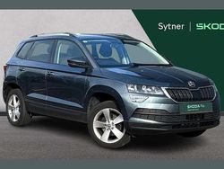 Quartz grey metallic Used 2019 Skoda Karoq SE SUV | £12,000 (Fair price)