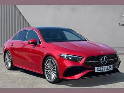 Black Used 2024 Mercedes A200 AMG Line Premium Plus Sedan | £29,697