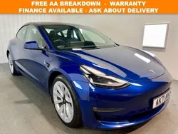 Blue Used 2021 Tesla Model 3 Long Range Sedan | £15,795 (Fair price)