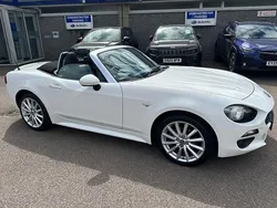 White Used 2017 Fiat 124 Spider Lusso Cabriolet | £9,995 (Fair price)