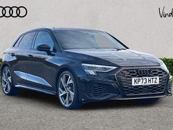 Black Used 2023 Audi S3 Sportback Black Edition Hatchback | £35,604
