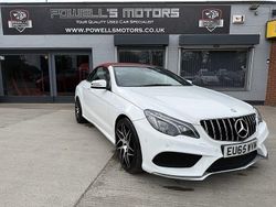 White Used 2015 Mercedes E220 AMG Line Premium Cabriolet | £11,995 (A bit pricey)