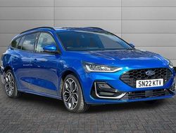 Desert island blue Used 2022 Ford Focus ST-Line Estate | £17,375 (A bit pricey)