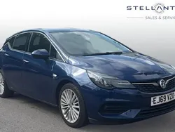 Blue Used 2019 Vauxhall Astra Elite Hatchback | £8,769 (Fair price)