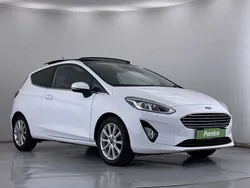 White Used 2017 Ford Fiesta Titanium Hatchback | £7,890 (Fair price)